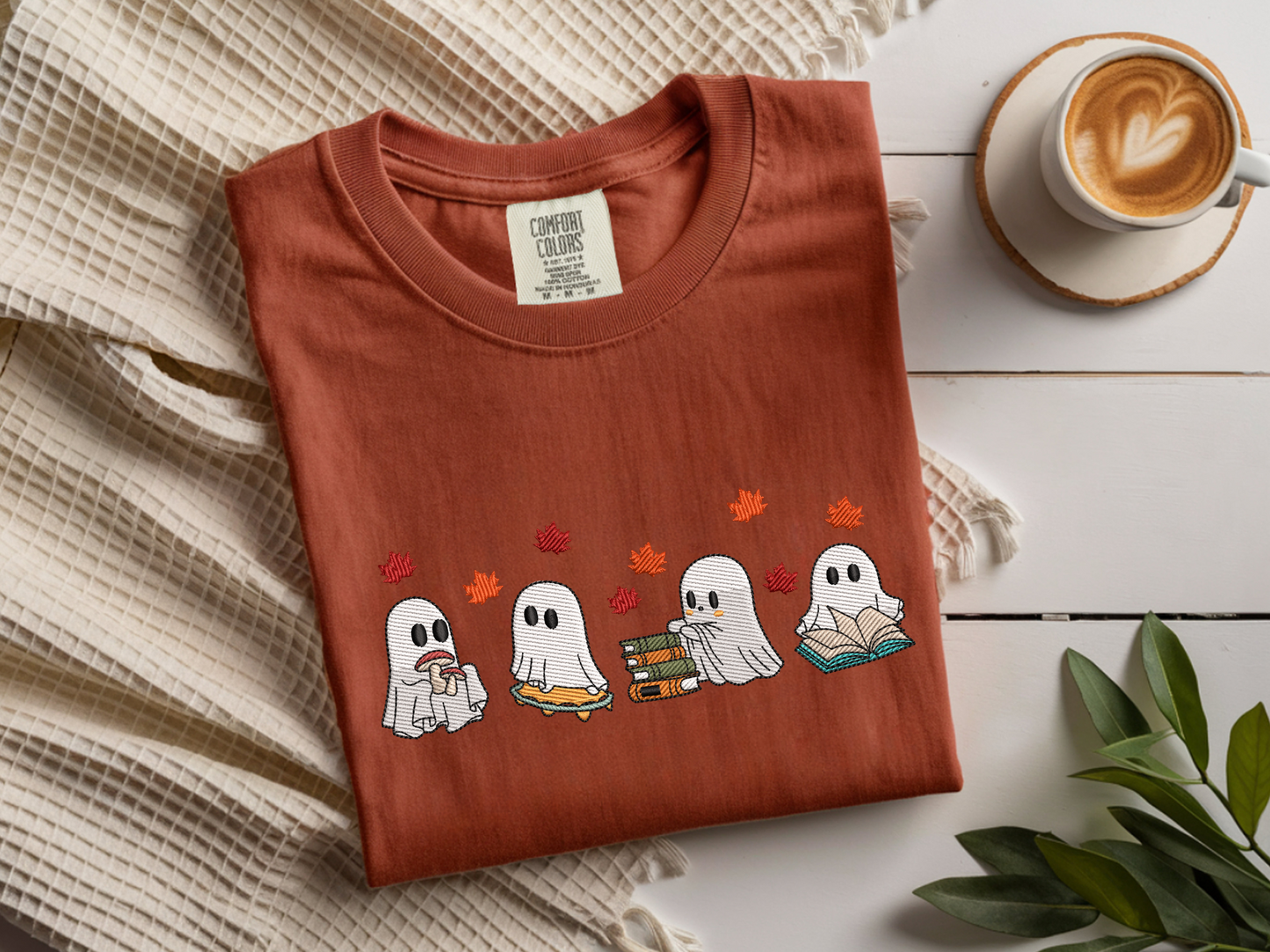 "Bookish Ghosts" Tee 👻✨