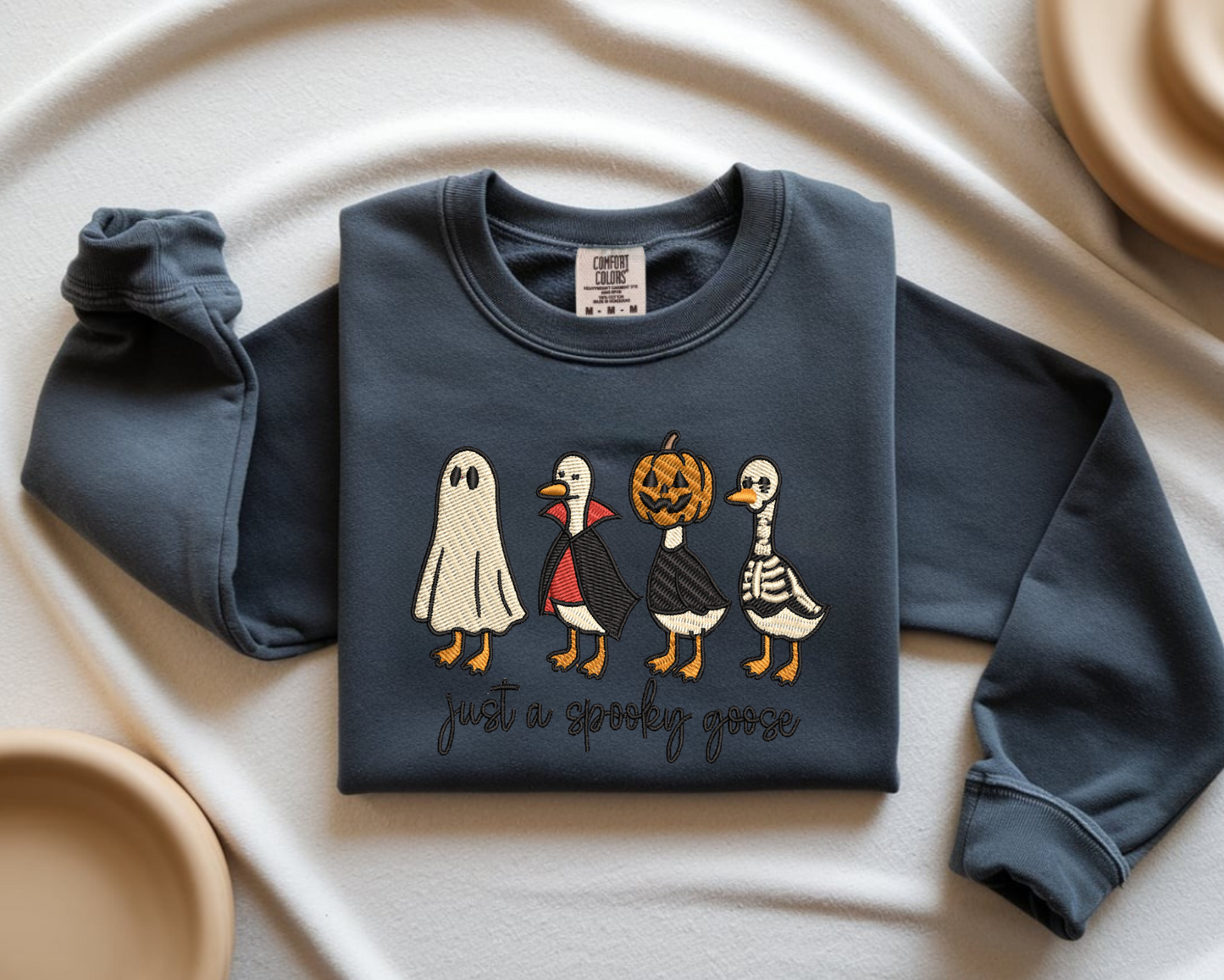 “Just a Spooky Goose.” 🦢👻🎃 - Crewneck