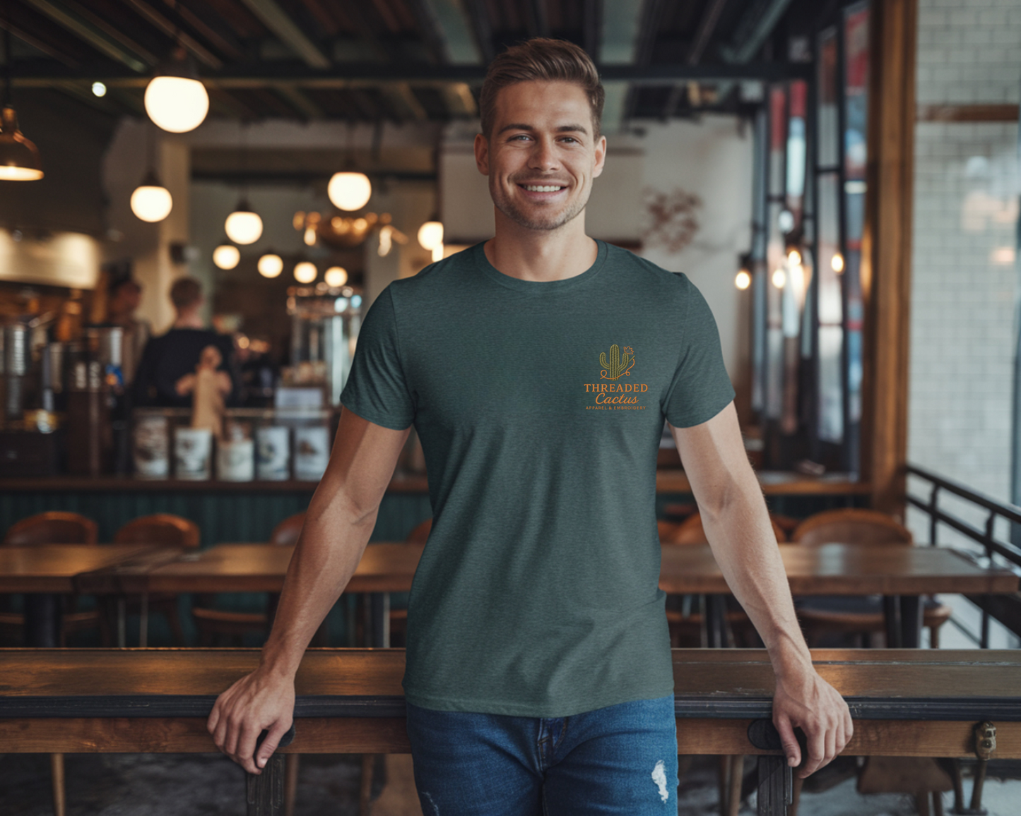 Threaded Cactus Ride-or-Die Men's Tee