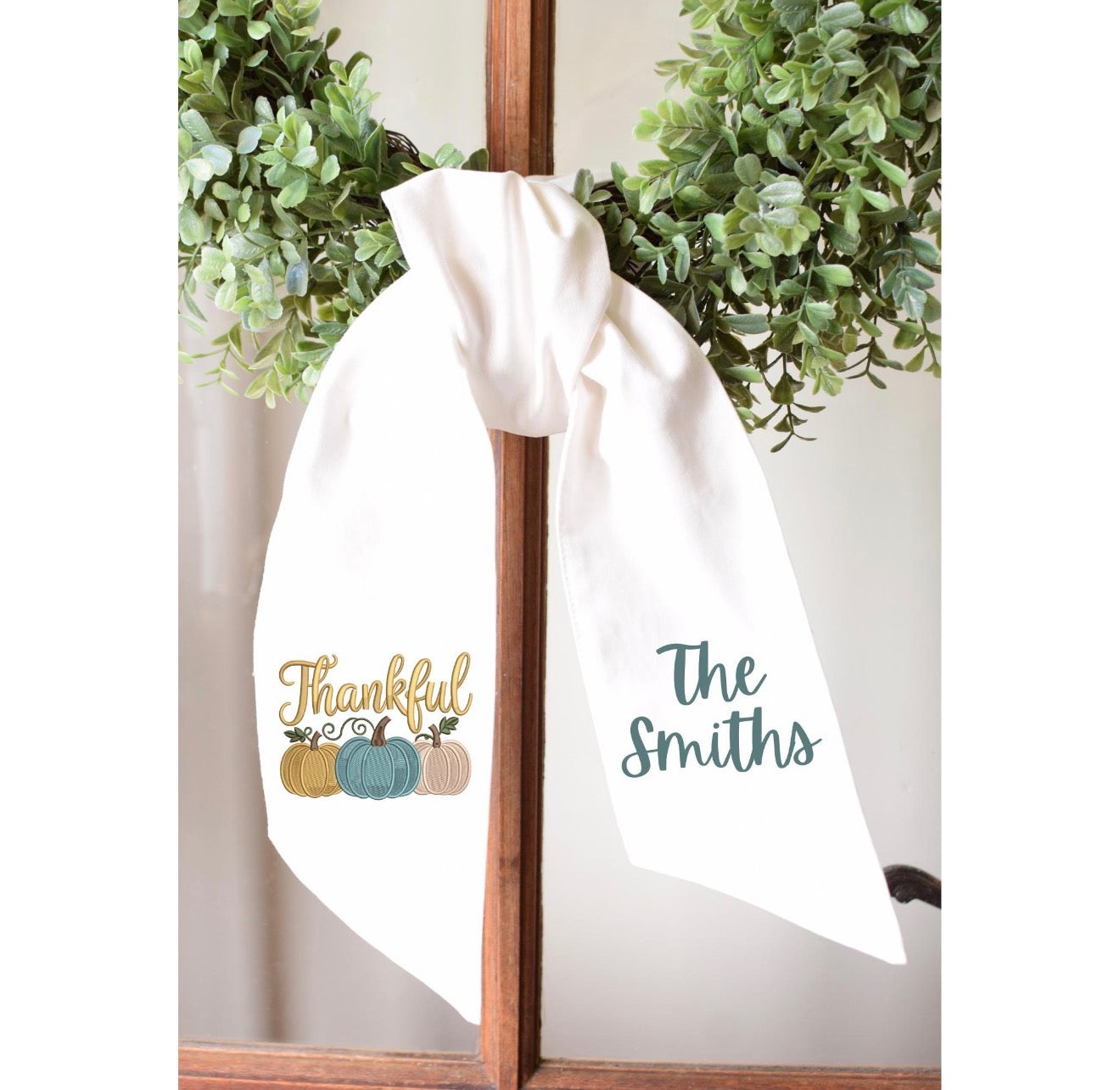 “Grateful & Glam" Wreath Wrap