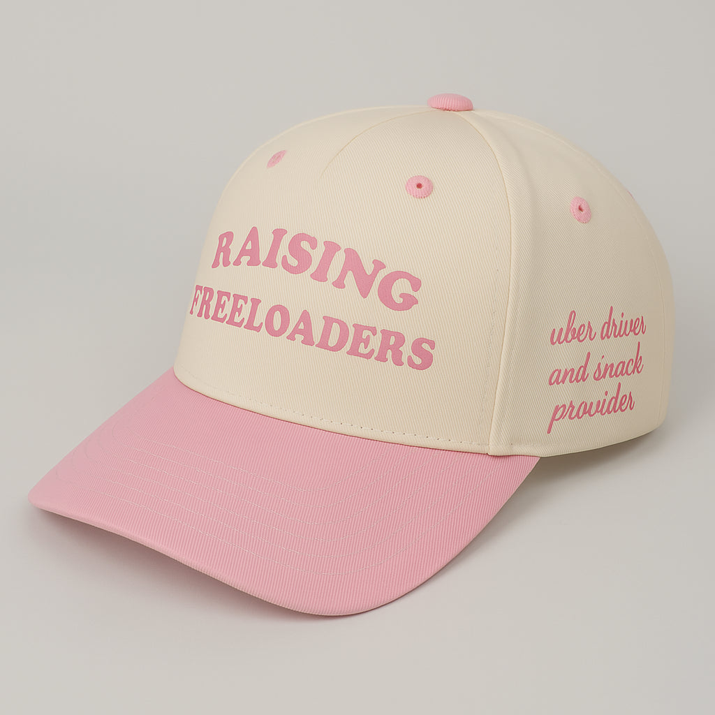 "Raising Freeloaders" Mom Hat – Bad Hair, Don’t Care