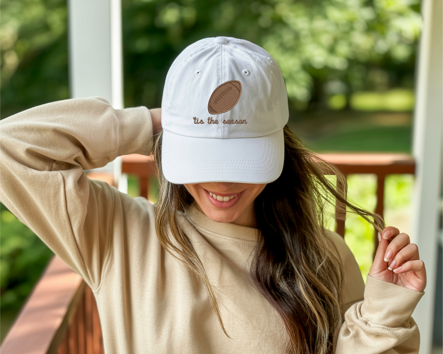 "Tis The Season" Women's Football Hat