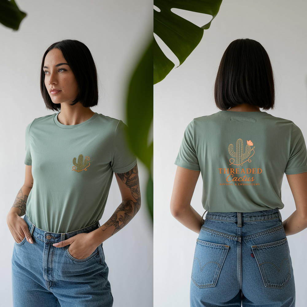 Threaded Cactus Ride-or-Die Women's Tee