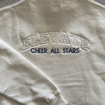 Elevate Cheer Mockneck Sweatshirt | White