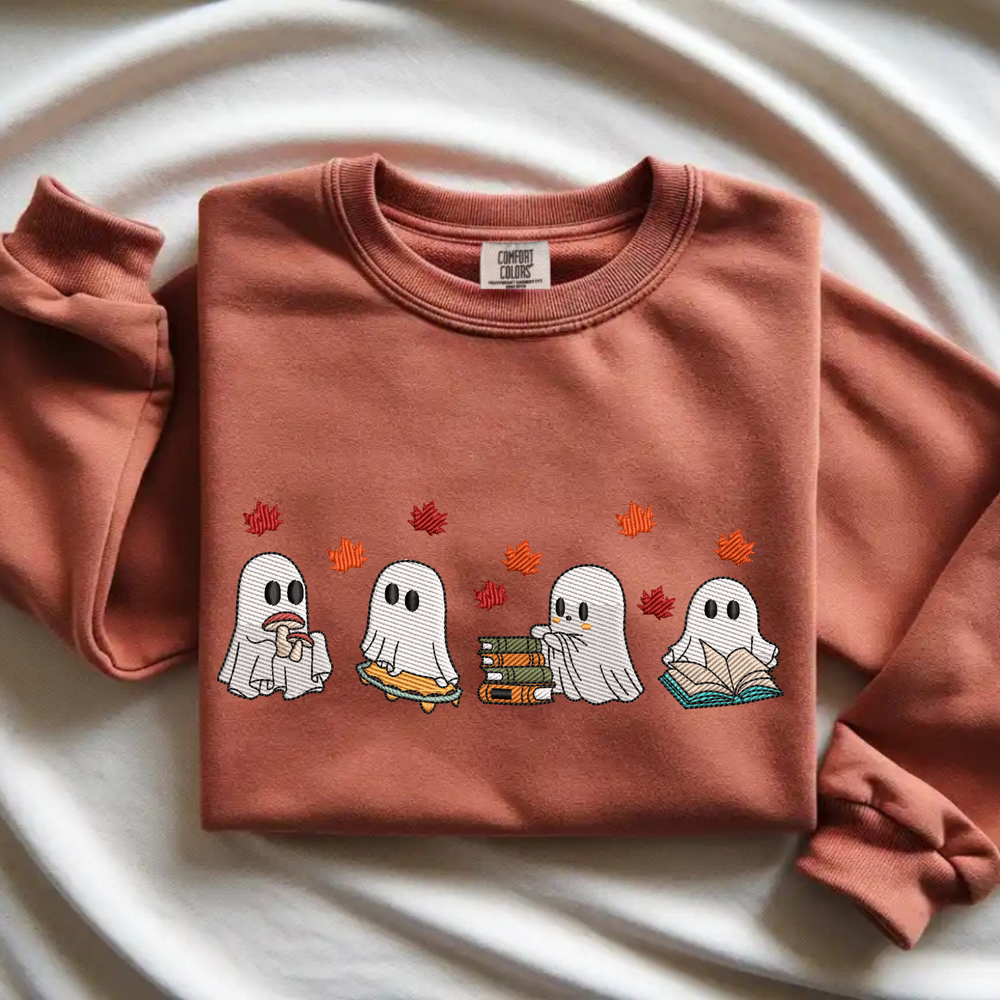 "Bookish Ghosts" Crewneck 👻✨