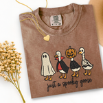 “Just a Spooky Goose.” 🦢👻🎃 - Tee