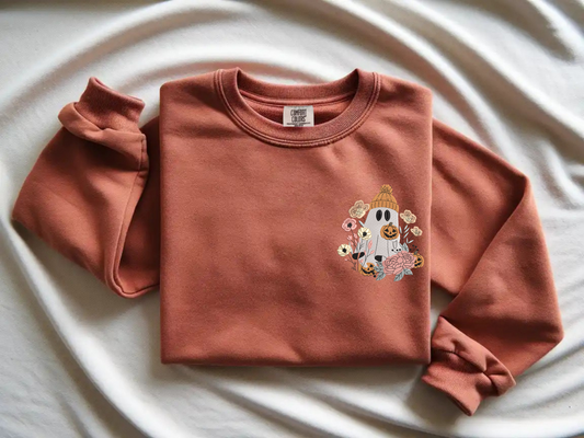 “Pumpkin Spice & Everything Boo-tiful” Crewneck