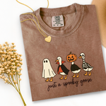“Just a Spooky Goose.” 🦢👻🎃 - Tee