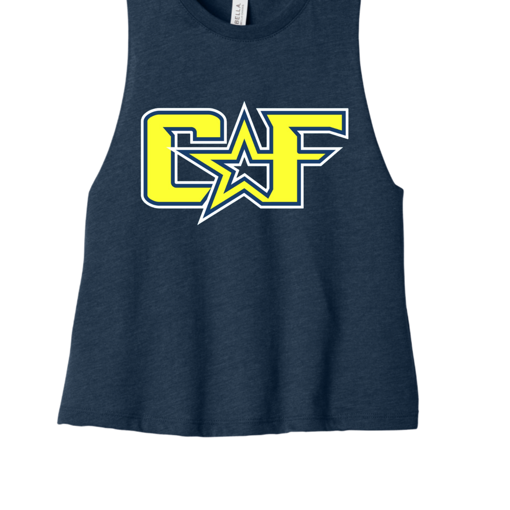 TOPS CFLL Allstar Baseball Crop Tank