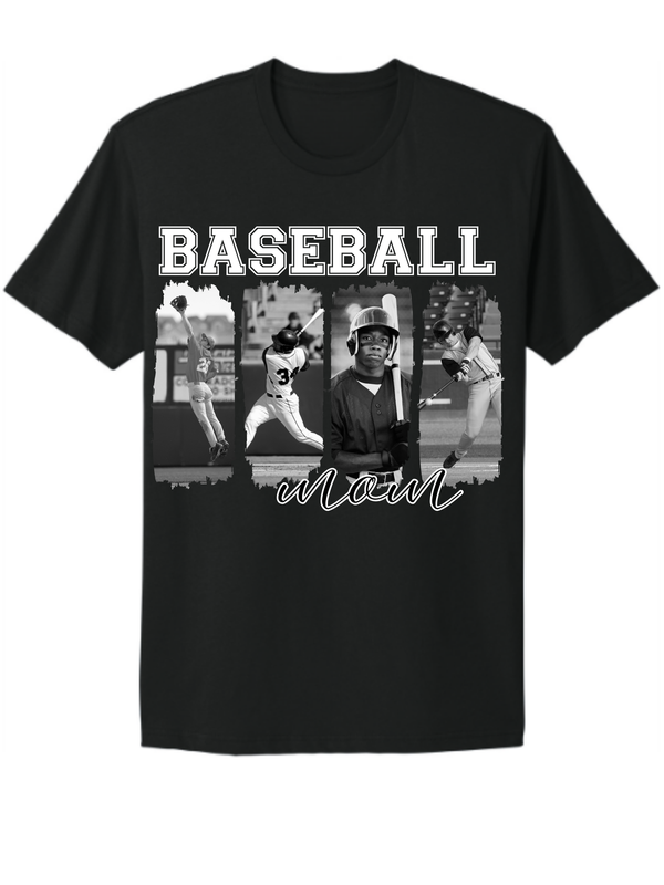 “Baseball Mom Highlight Reel” Tee