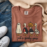 “Just a Spooky Goose.” 🦢👻🎃 - Tee