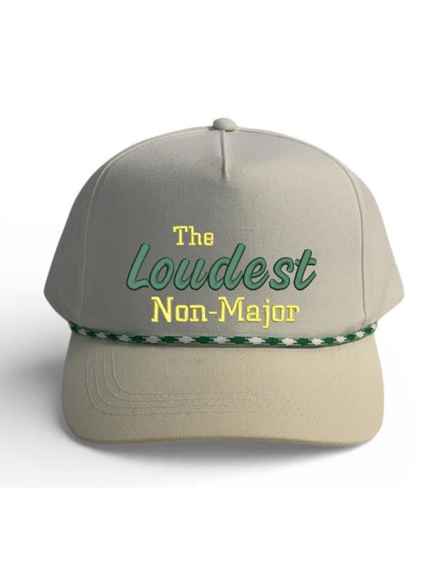 "The Loudest Non-Major" Golf Hat