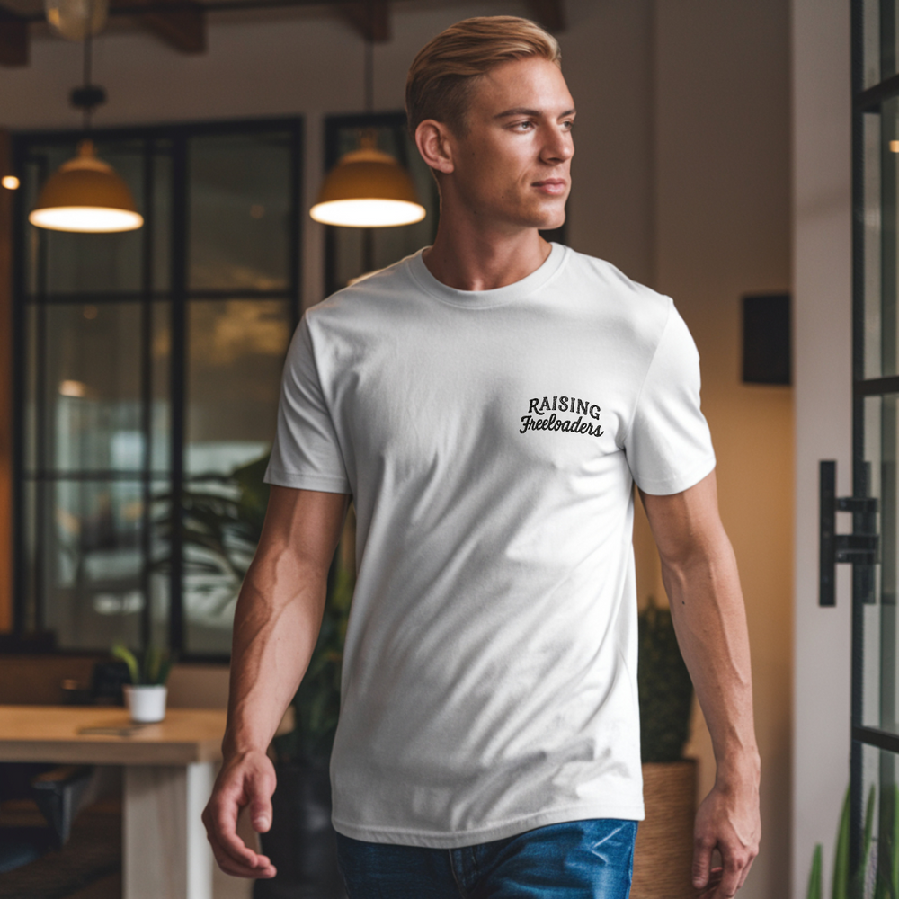 "Raising Freeloaders" – The Ultimate Parent Survival Tee
