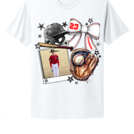 Baseball Mom Bows Custom Tee