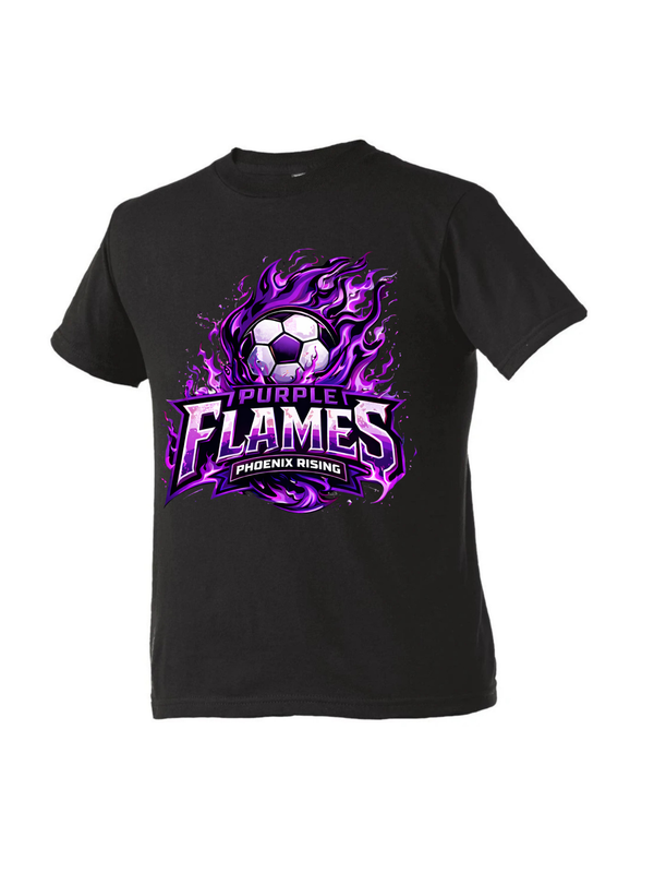 Purple Flames Parents Tee