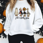 “Just a Spooky Goose.” 🦢👻🎃 - Crewneck