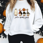 “Just a Spooky Goose.” 🦢👻🎃 - Crewneck