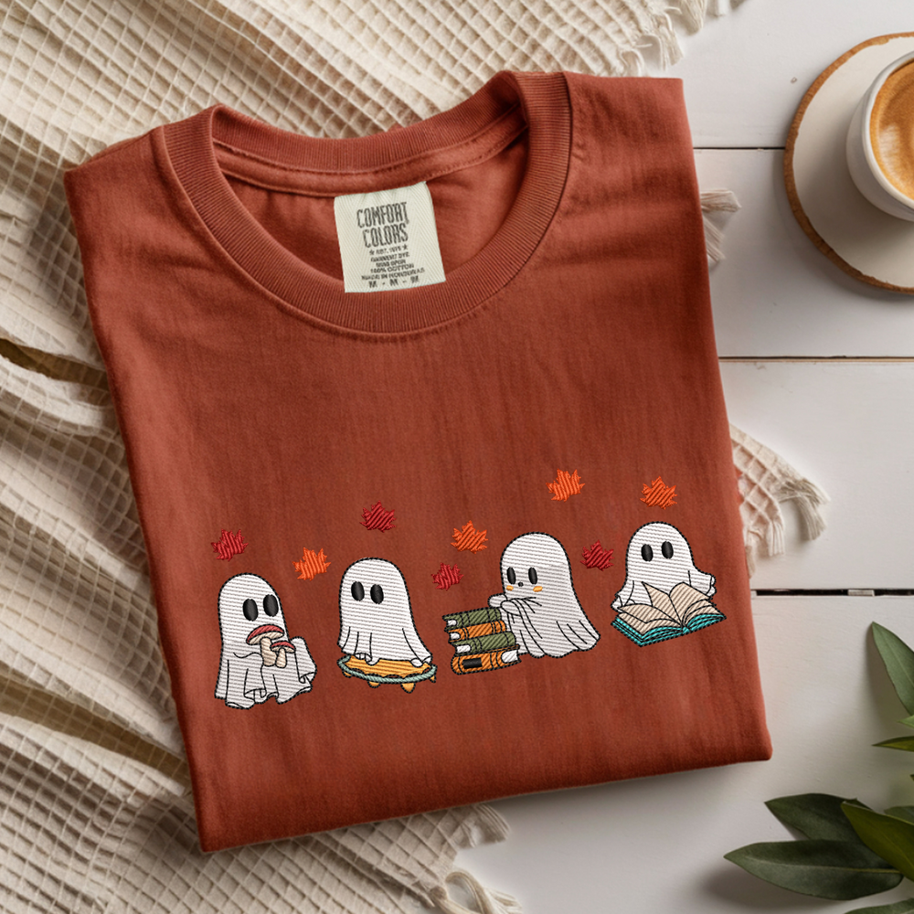 "Bookish Ghosts" Tee 👻✨