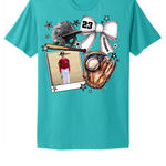 Baseball Mom Bows Custom Tee