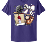 Baseball Mom Bows Custom Tee