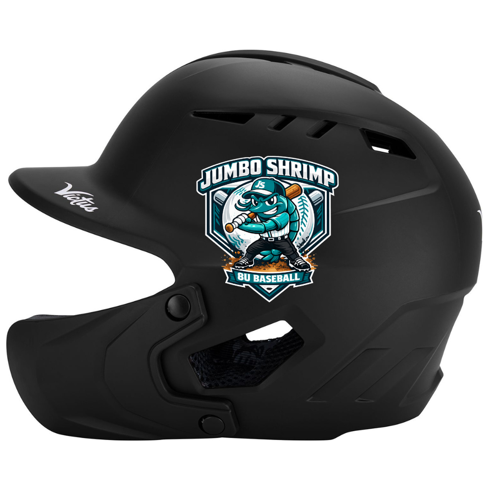 Jumbo Shrimp Helmet Decal