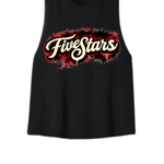 FiveStars Crop Top Racerback Tank