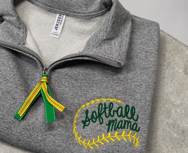 Softball Mama Quarter Zip