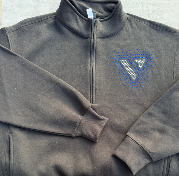 Elevate Cheer Quarter Zip - Rhinestone | Adult