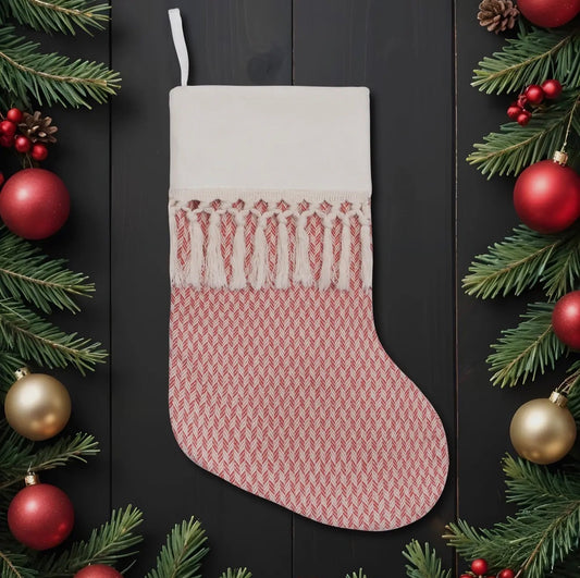 “Santa, This One’s Mine” - Embroidered Stocking