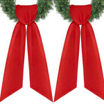 🎄 The “Bow Down to Christmas” Wreath Scarf 🎀