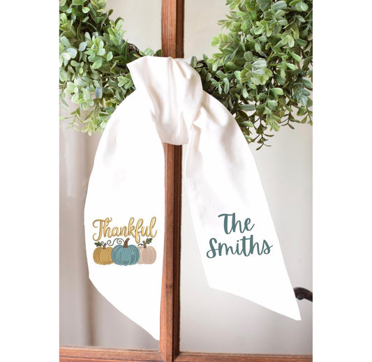 “Grateful & Glam" Wreath Wrap