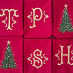 🎄 The “Bow Down to Christmas” Wreath Scarf 🎀