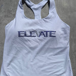 Elevate Cheer Women's Racerback Tank | Built in Sports Bra