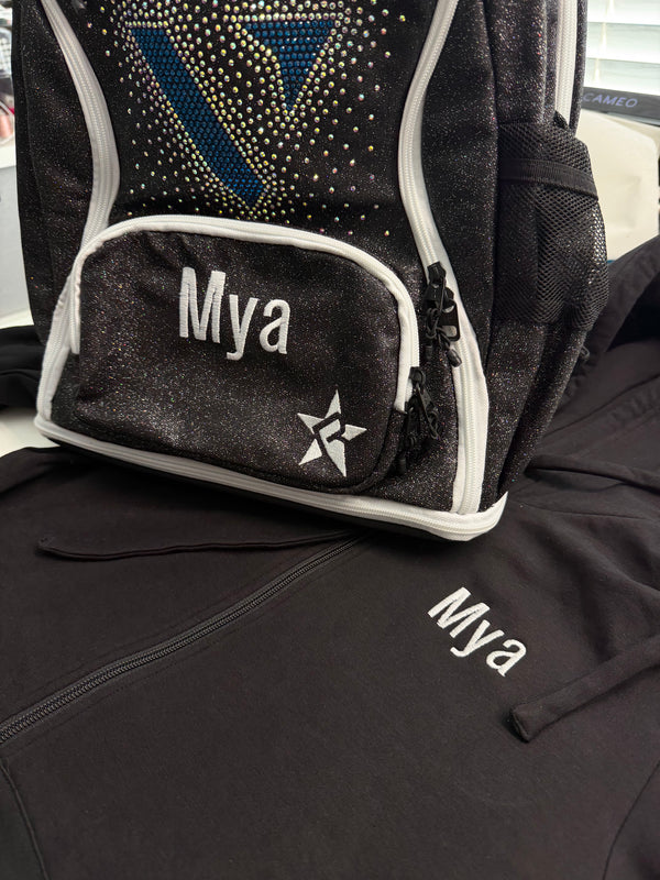 Elevate Warmup Jacket Custom Name Embroidery