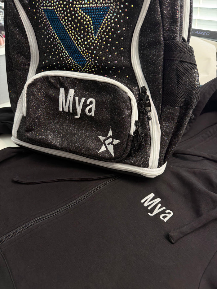 Elevate Backpack Custom Name Embroidery