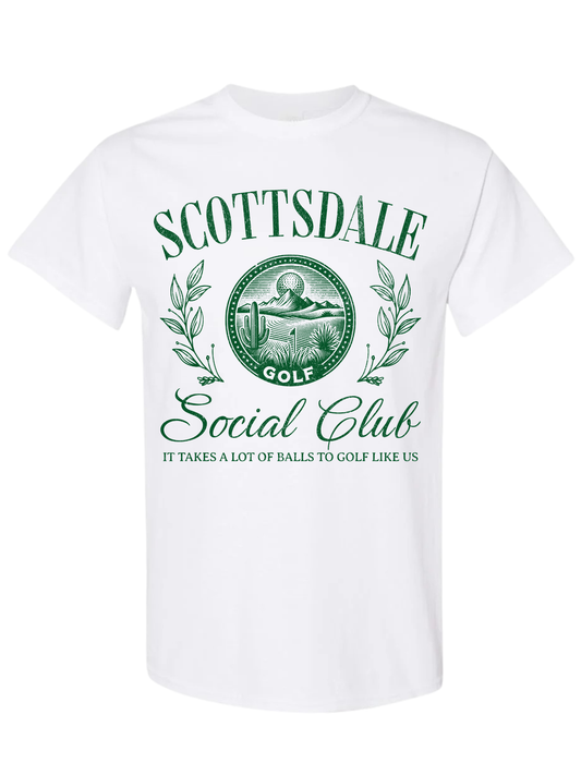 “Scottsdale Golf Social Club" Tee