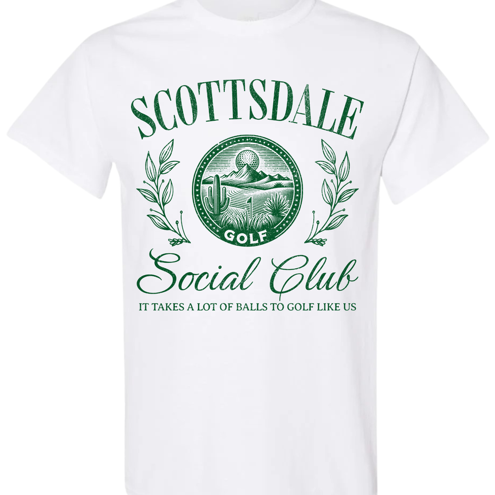 “Scottsdale Golf Social Club" Tee
