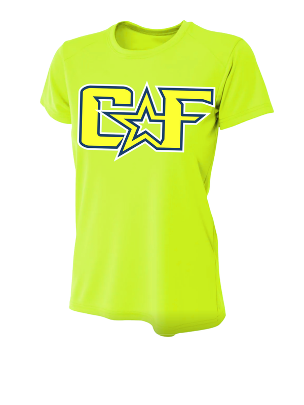 TOPS CFLL Allstar Baseball Performance Tee- Womens