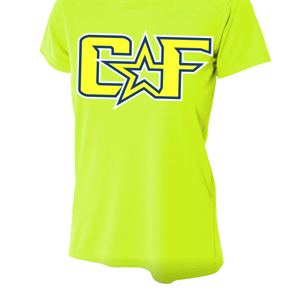 TOPS CFLL Allstar Baseball Performance Tee- Womens