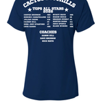 TOPS CFLL Allstar Baseball Performance Tee- Womens