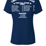 TOPS CFLL Allstar Softball Performance Tee- Womens