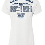 TOPS CFLL Allstar Baseball Performance Tee- Womens