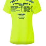 TOPS CFLL Allstar Baseball Performance Tee- Womens