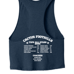TOPS CFLL Allstar Baseball Crop Tank