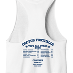TOPS CFLL Allstar Baseball Crop Tank