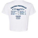 TOPS CFLL Allstar Baseball Croptop